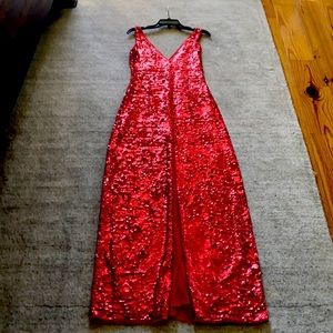 Sequined Gown - great Mardi Gras Ball!